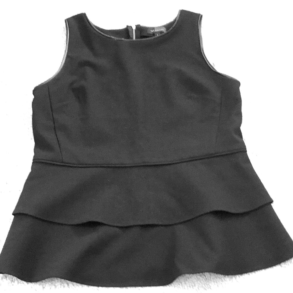 The Limited black peplum top